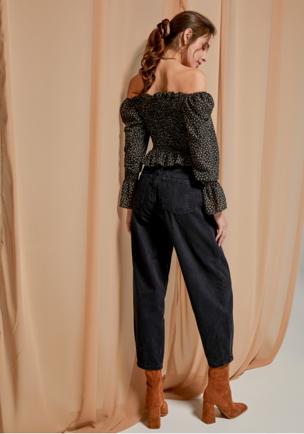 Jeans παντελόνι slouchy